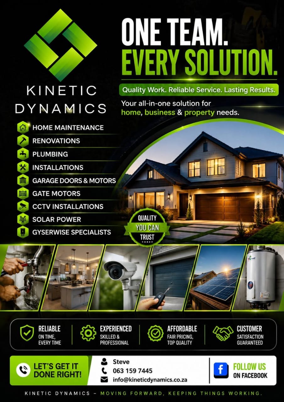 Emergency geyser repair by Kinetic Dynamics in Pretoria